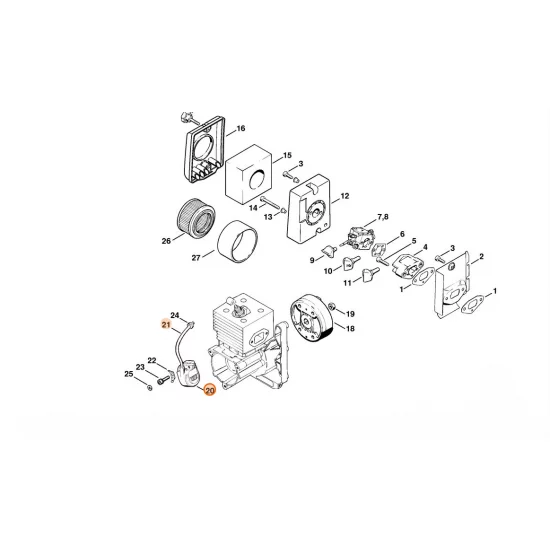 STIHL  Moduł zapłonowy 4203 400 1301